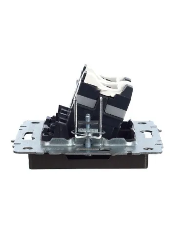 Розетка компьютерная 2-м СП BRITE RJ45 кат.5E РК10-2-БрТБ механизм бронза IEK BR-K20-1-K45 фото 5