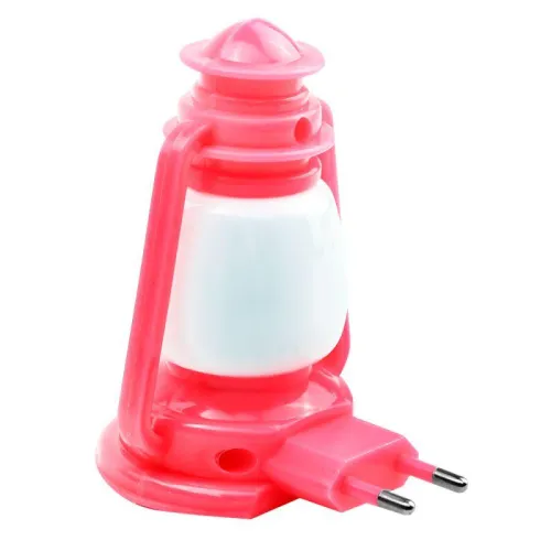 Светильник светодиодный NL-170 "Фонарик" 220В ночник с выкл. розов. Camelion 12526 фото 4