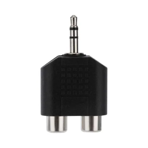 Переходник штекер 3.5мм стерео 2 гнезда RCA REXANT 14-0431 фото 4