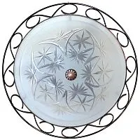 Светильник "Искра" 500 НПБ 01-3х60-161 корпус "Орнамент" медь ИУ прозр./матов. Элетех 1005151679