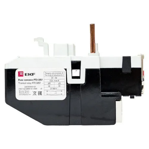 Реле тепл. РТЭ 3357 37-50А EKF rel-3357-37-50 фото 6