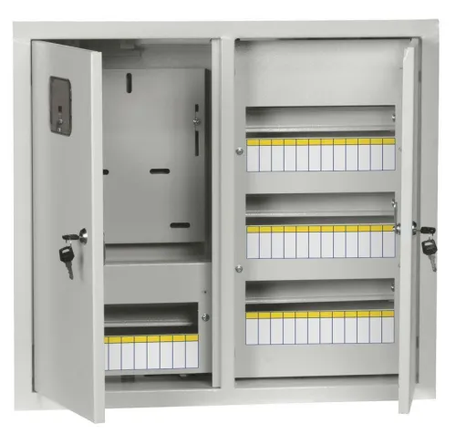 Корпус ЩУРв-3/48 TITAN 550х610х165мм IP31 метал. IEK MKM35-V-48-31-ZO