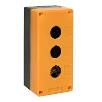 Корпус КП103 3 кнопки пластик. желт. EKF cpb-103-o