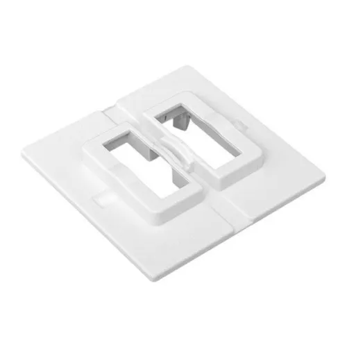Пластина переходная для 1-кл./2-кл. выключателя IP44 Эпика бел. EKF UP1-SWW-44 фото 6