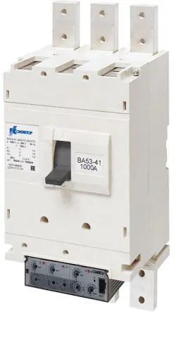 Выключатель автоматический 3п 1000А 33.5кА ВА55-41 334730-00 УХЛ3 690В Контактор 1002544