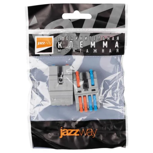 Клемма монтажная СМК PTC-2P 4224 BL/2 450В 32А 0.08-2.5(4.0)кв.мм JazzWay 5073760 фото 8