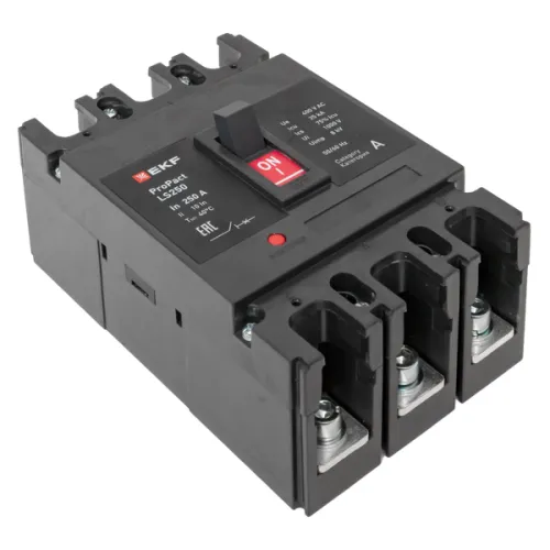 Выключатель автоматический 3п 200А 25кА LS250 ProPact EKF mccb-250-25-3-200-ls фото 6