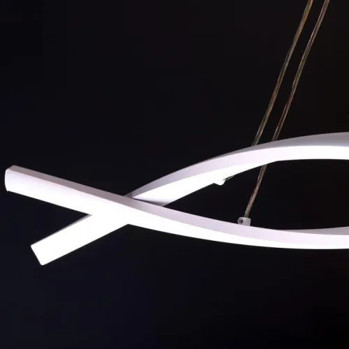 Люстра светодиодная LCL-1041 White2 управляемая LED 55Вт Camelion 15227 фото 7