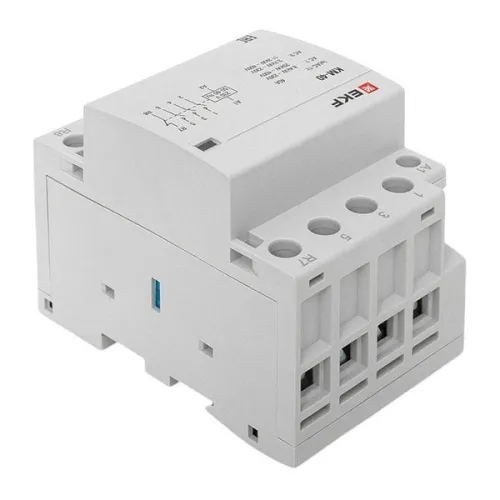 Контактор модульный КМ 40А 3NО+NC (3 мод.) EKF km-3-40-31 фото 2