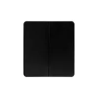 Выключатель проходной (переключатель) 2-кл. СП ROUND 10А оникс Kranz KR-78-0709-3