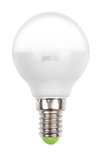 Лампа светодиодная PLED-SP 11Вт G45 4000К нейтр. бел. E14 230В/50Гц JazzWay 5019270 фото 2