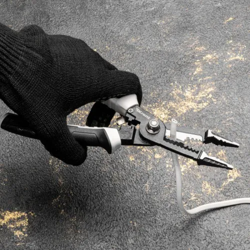 Плоскогубцы профессиональные многофункциональные 200мм Kranz KR-12-4655-5 фото 6