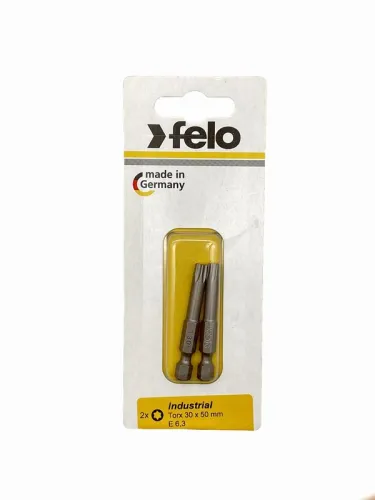 Бита Е6.3 TX30х50 Industrial (блист.2шт) FELO 03630536 фото 2