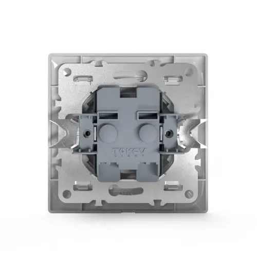 Розетка 1-м СП AVA 16А IP20 без заземл. без защ. шторок в сборе бел. TOKOV ELECTRIC TKL-AV-R1F-C01 фото 5
