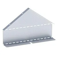 Заглушка для крышки двускатной 50х300 сталь 0.8мм HDZ гор. оцинк. EKF zkdsk50300-HDZ