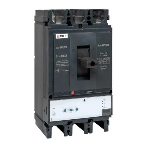 Выключатель автоматический 3п 630/400А 45кА ВА-99C Compact NS PROxima EKF mccb99c-630-400