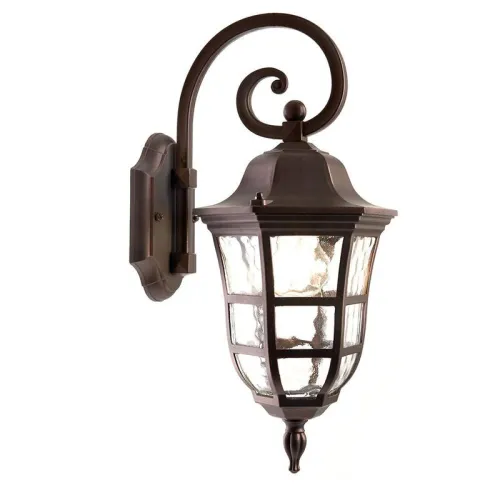 Светильник PL691 60Вт IP44 230В садово-парковый коричн. FERON 11696