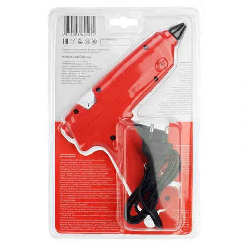 Пистолет клеевой 100Вт большой (блист.) REXANT 12-0105 фото 11