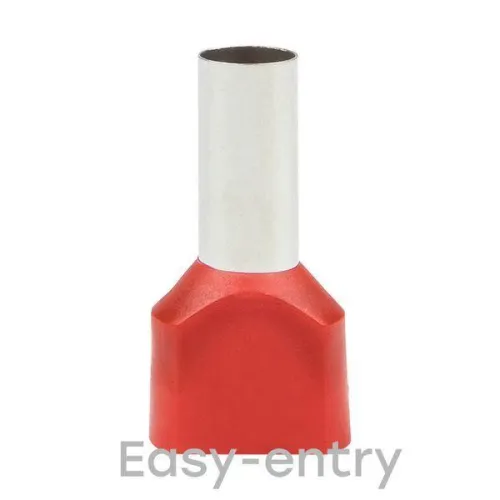 Наконечник штыревой втулочный изол. НШвИ(2) 10.0-14 (уп.50шт) EKF nhvi2-10.0-14 фото 4