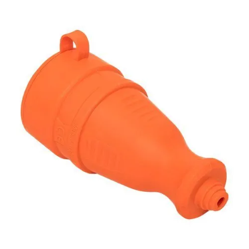 Розетка переносная 16А IP44 230В 2P+PE с защ. крышкой каучук оранж. PROxima EKF RPS-012-16-230-44-ro фото 8