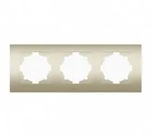 Рамка 3-м Cosmo титаниум ABB 612-011400-227