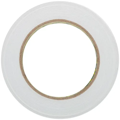 Лента клеящая 2-х сторонняя монтажная на вспененной основе 25ммх5м бел. FIT 11787 фото 2