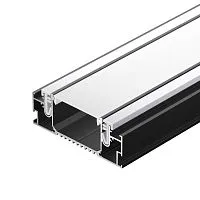 Профиль STRETCH-41-CEIL-CENTER-2000 BLACK L2000 алюм. Arlight 055206