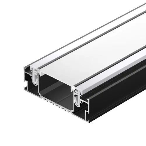 Профиль STRETCH-41-CEIL-CENTER-2000 BLACK L2000 алюм. Arlight 055206