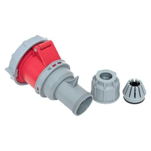 Розетка переносная 2252 3Р+РЕ+N 32А 380В IP67 PROxima EKF ps-2252-32-380 фото 4