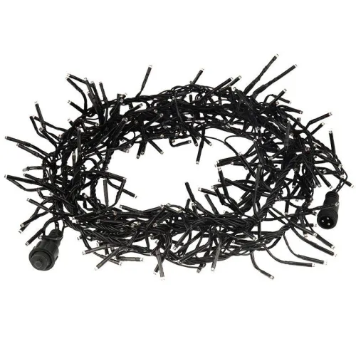 Гирлянда светодиодная "Кластер LED" 3м 288LED тепл. бел. 14Вт IP20 провод ПВХ темн. зел. Neon-Night 303-626 фото 9