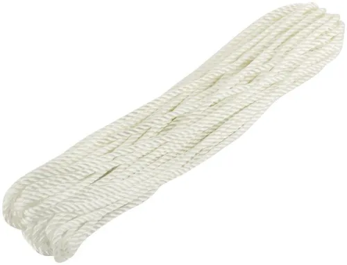 Веревка крученая капроновая 4ммх20м р/н=180кгс FIT 68374 фото 2