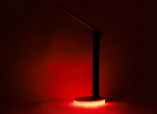 Светильник светодиодный настольный UF-822 C01 7Вт димм. 3 цвет. темп. RGB ночник бел. Ultraflash 15176 фото 8