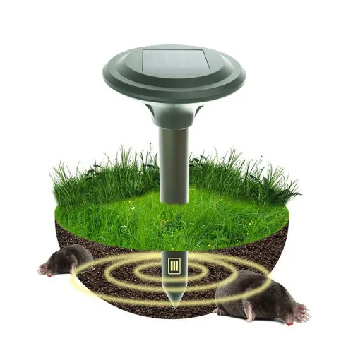 Отпугиватель кротов ультразвуковой солнечная батарея R30 Rexant 71-0007 фото 6