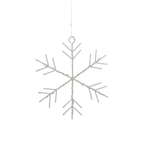 Гирлянда светодиодный занавес из росы с фигурами снежинок IP20 USB + пульт управления бел. Neon-Night 315-845 фото 9