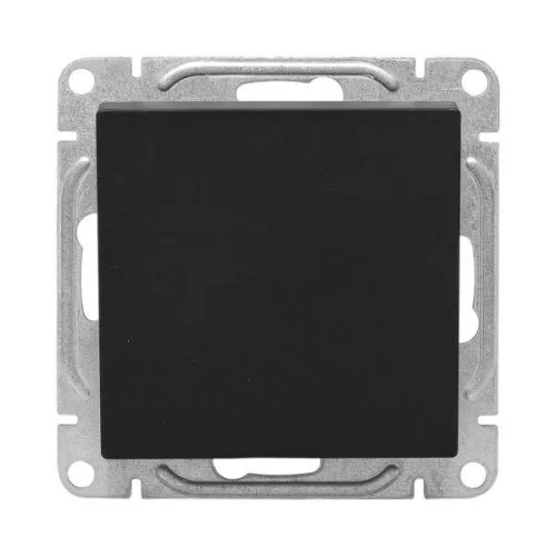 Выключатель кнопочный 1-кл. СП Эпика механизм черн. EKF UP1-SWB-13 фото 2