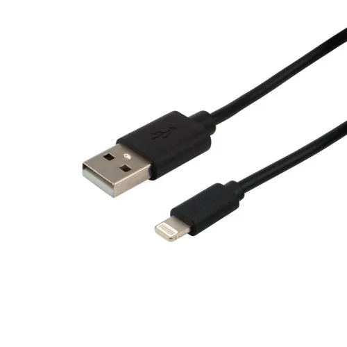 Кабель USB-A-Lightning для Apple 1А 1м ПВХ черн. Rexant 18-1122 фото 5