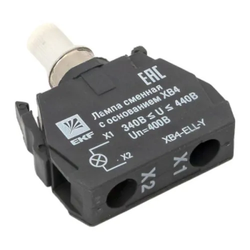 Лампа сменная с основанием XB4 желт. 400В PROxima EKF XB4-ELL-Y фото 9