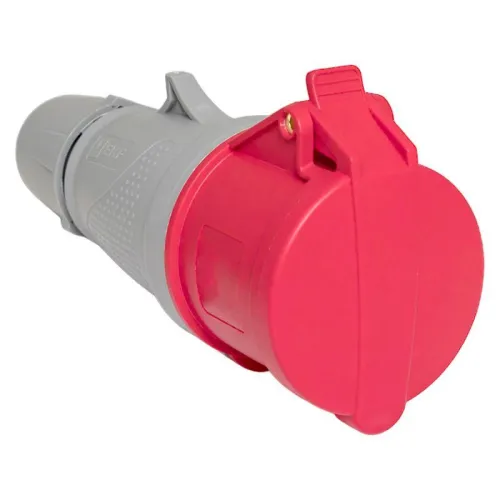 Розетка переносная 224 3P+PE 32А 380В IP44 PROxima EKF ps-224-32-380-PRO фото 9