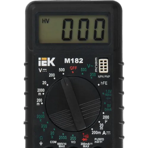 Мультиметр цифровой Compact M182 IEK TMD-1S-182 фото 3