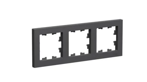 Рамка 3-м AtlasDesign универс. базальт SE ATN001403