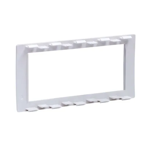Рамка 4мод. универс. под Brava/VIVA/45х45 бел. (уп.2шт) DKC F00013 фото 3