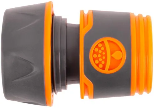 Соединитель двухкомпонентный с автостопом 3/4дюйм FIT 77744 фото 2