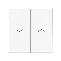 Выключатель для жалюзи 2-кл. ArtGallery 2х (сх. 4) 10А механизм бел. SE GAL000119