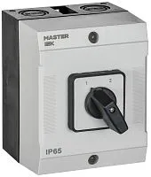 Переключатель кулачковый 10А (сх. 69) в боксе стандартная рукоятка IEK MI-CS20-010-069