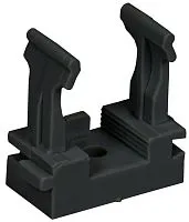 Держатель для гофрированных труб под монтажн. пистолет CFM16 черн. ELASTA IEK ET-TA10D-CFM-016-K02-100