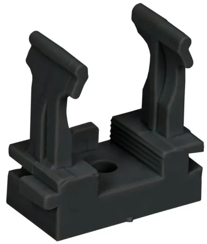 Держатель для гофрированных труб под монтажн. пистолет CFM16 черн. ELASTA IEK ET-TA10D-CFM-016-K02-100