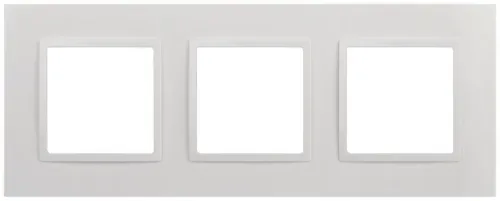 Рамка 3-м Elegance 14-5013-01 Classic бел. Эра Б0060581