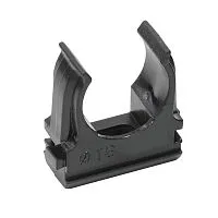 Крепеж-клипса для труб d16мм черн. (уп.100шт) TOKOV ELECTRIC TKE-LC-16-C05/100