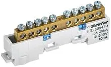 Шина нулевая N неизол. на универс. держ. 6х9-10-С TEKFOR IEK TF-NN10-10-DL-K07
