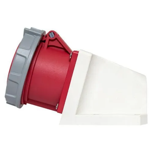 Розетка стационарная наружная 1252 3Р+РЕ+N 32А 380В IP67 PROxima EKF ps-1252-32-380 фото 5